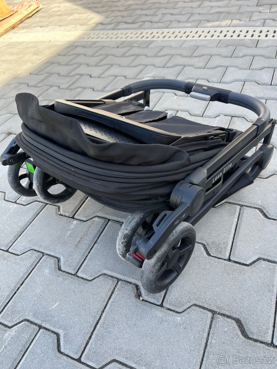 Prodám kočárek Recaro Lexa Elite černý - 5
