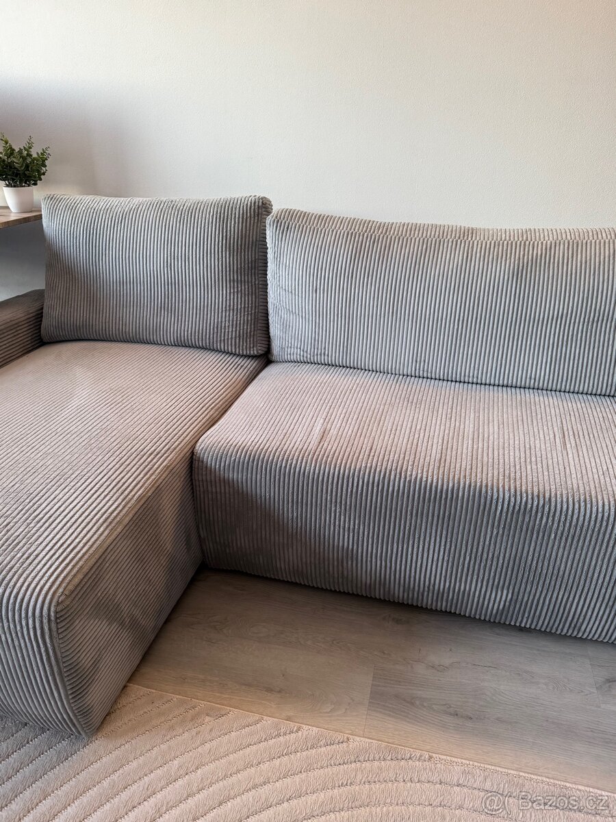 Sedací souprava SHARA - šedá - 5