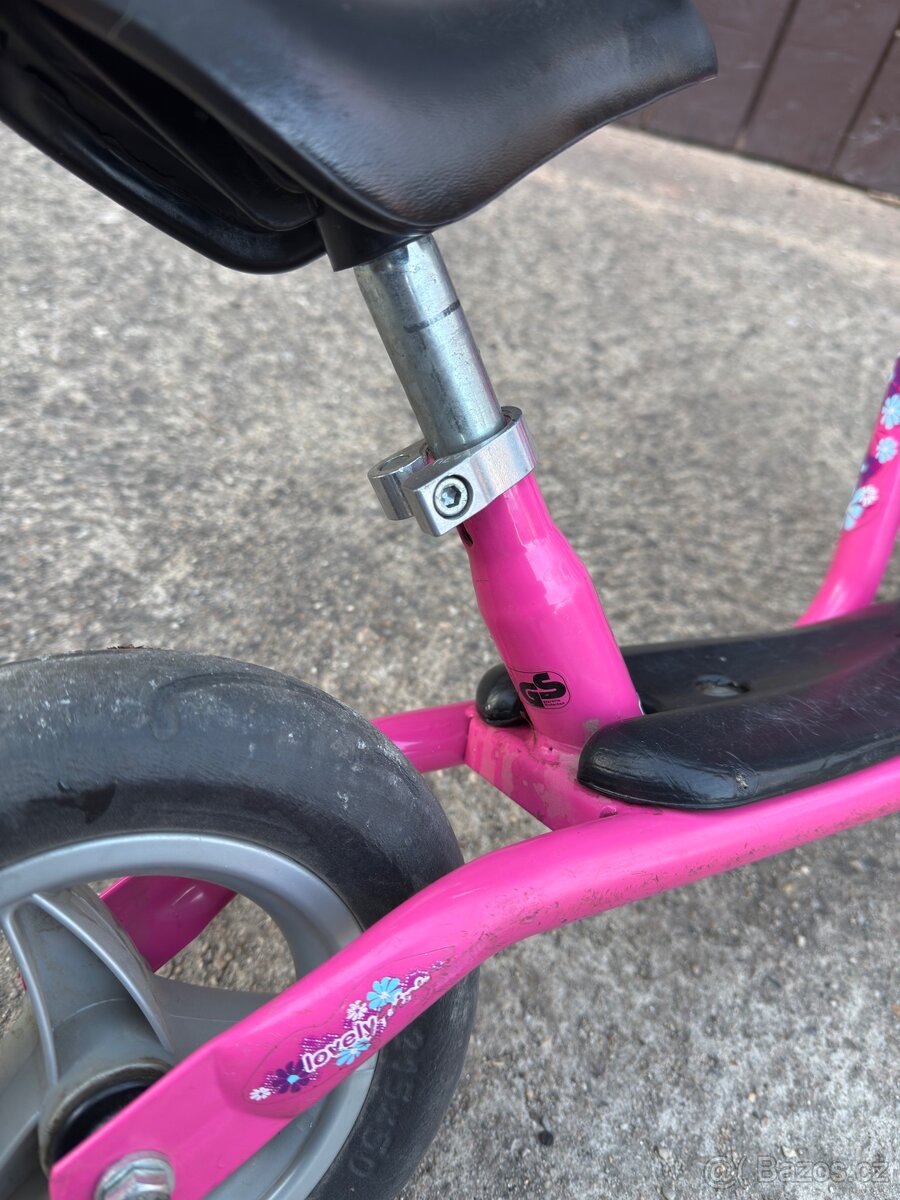 Dětské odrážedlo Puky růžové - 5