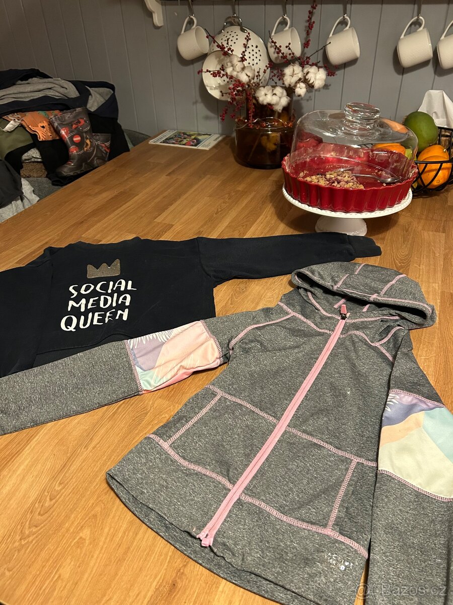 Mix oblečení dívka velikost 134 - 5