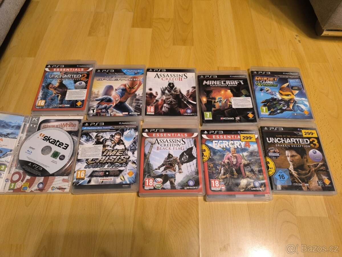 Playstation 3 + PlayStation Move + Hry - 5