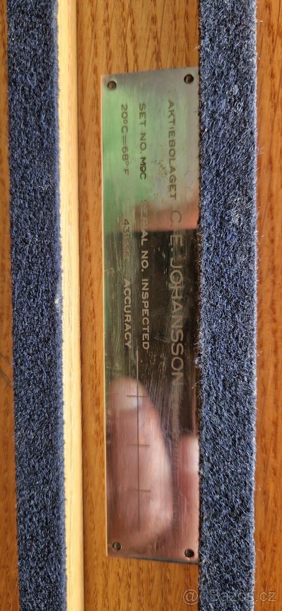 Koncové měrky Johansonky - 5