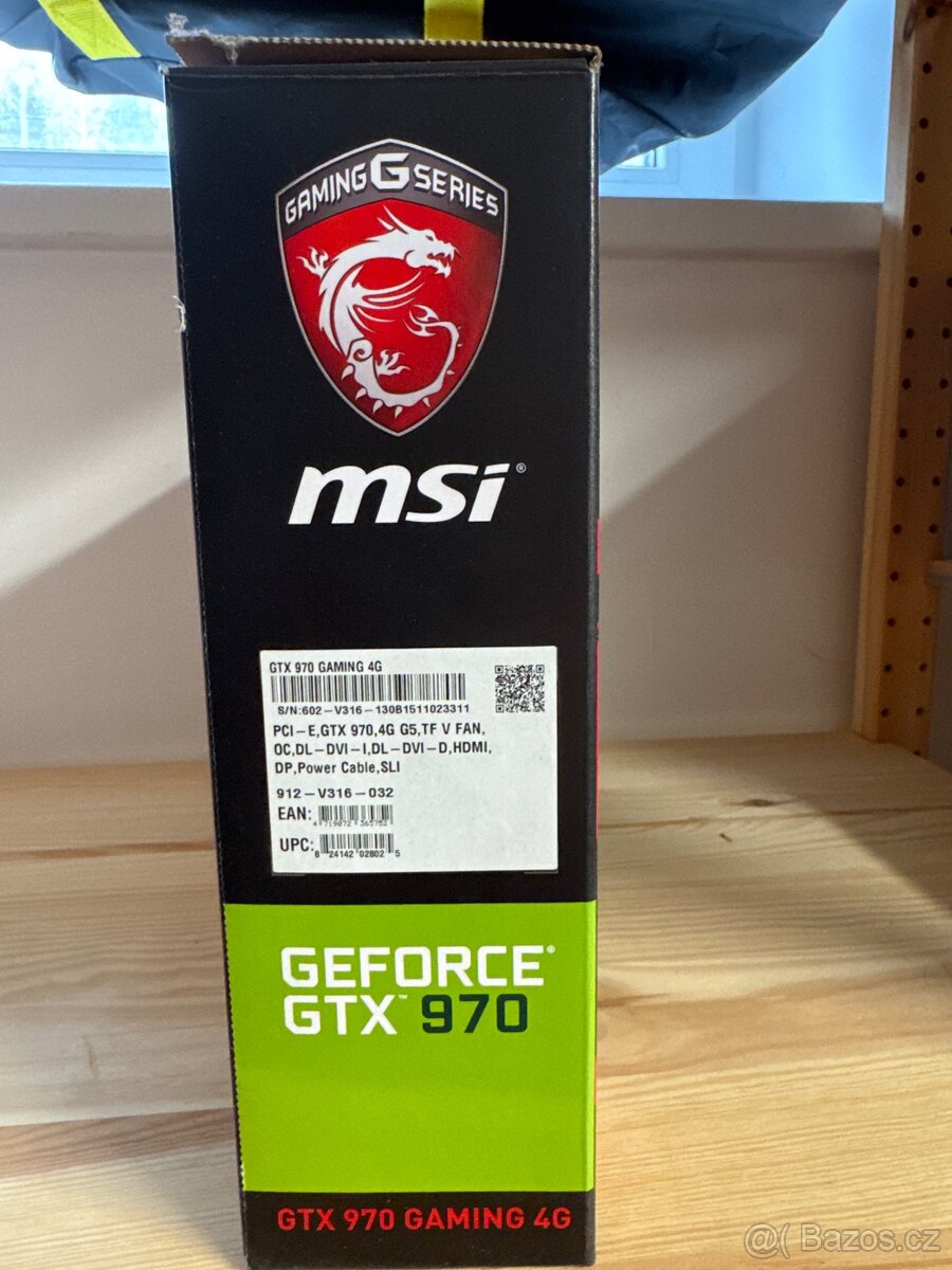 MSI Gtx 970 gaming 4G - 5