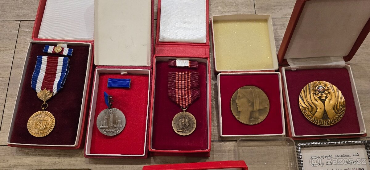 Odznaky, medaile, vyznamenání - 5