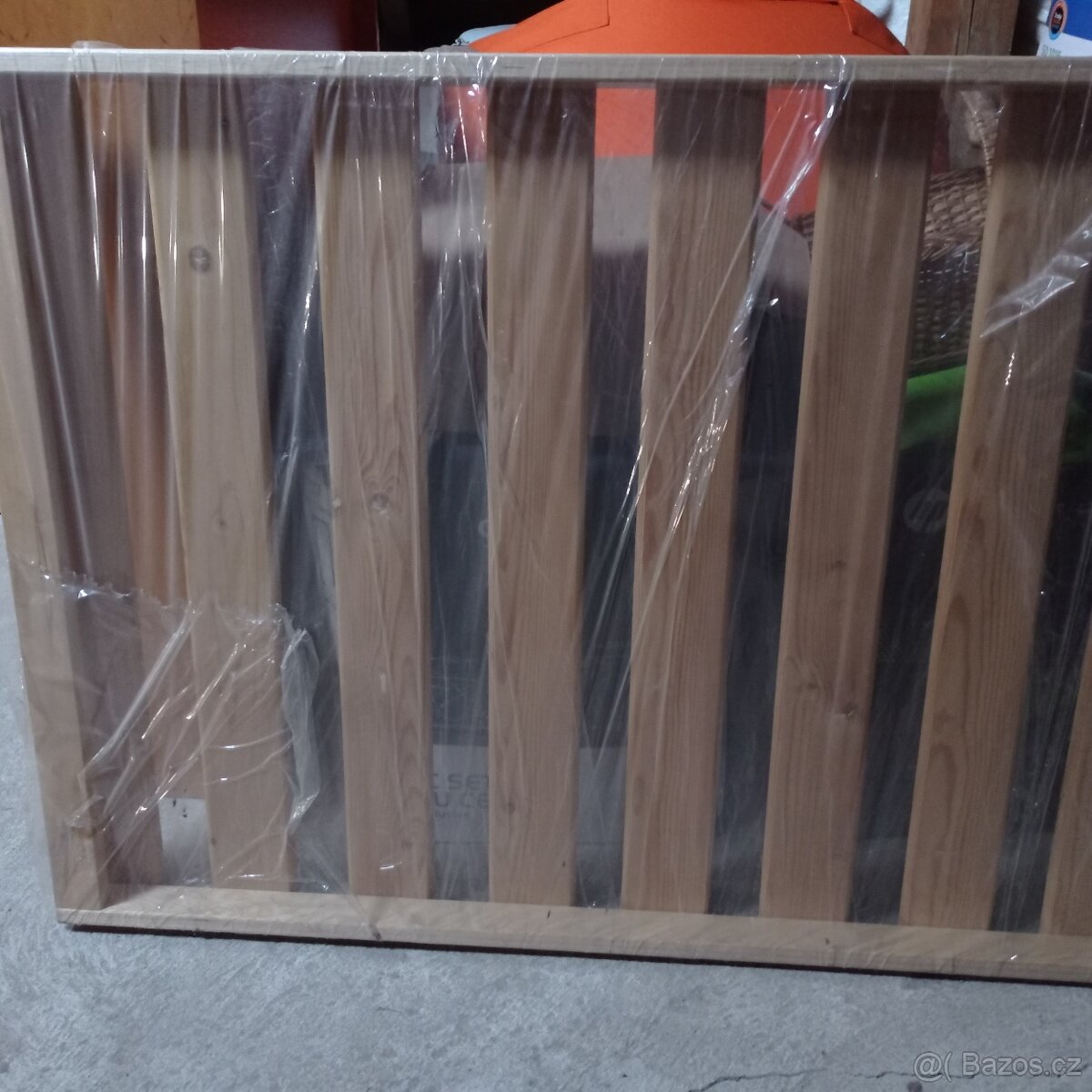 DŘEVĚNÁ POSTEL, JEDNOLŮŽKO, MASIV - 5