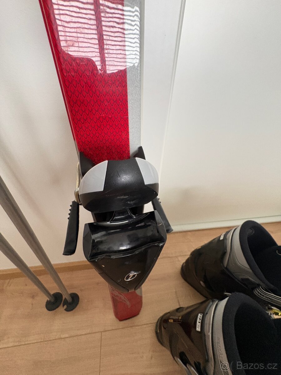 Lyže, hůlky, boty - 5