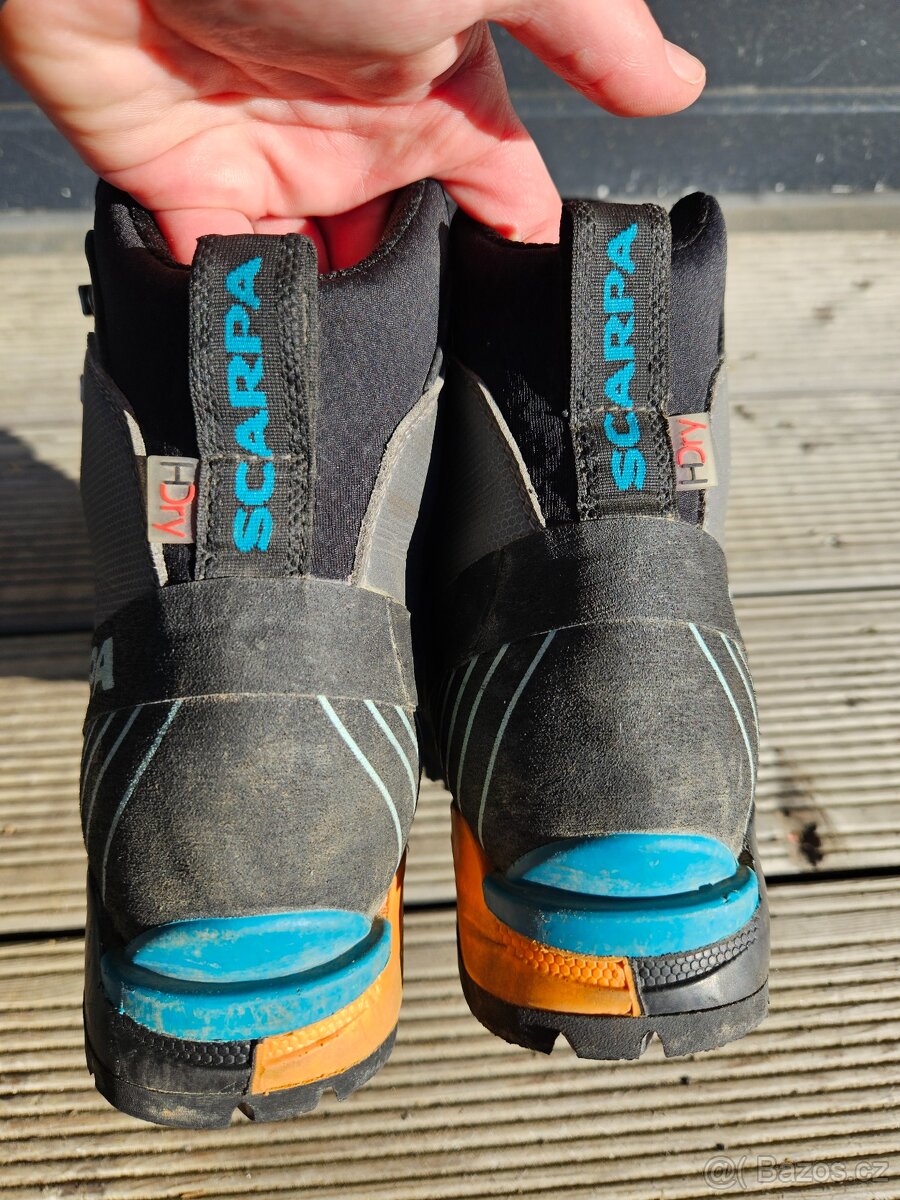 Dámské kožené boty Scarpa 39 - 5