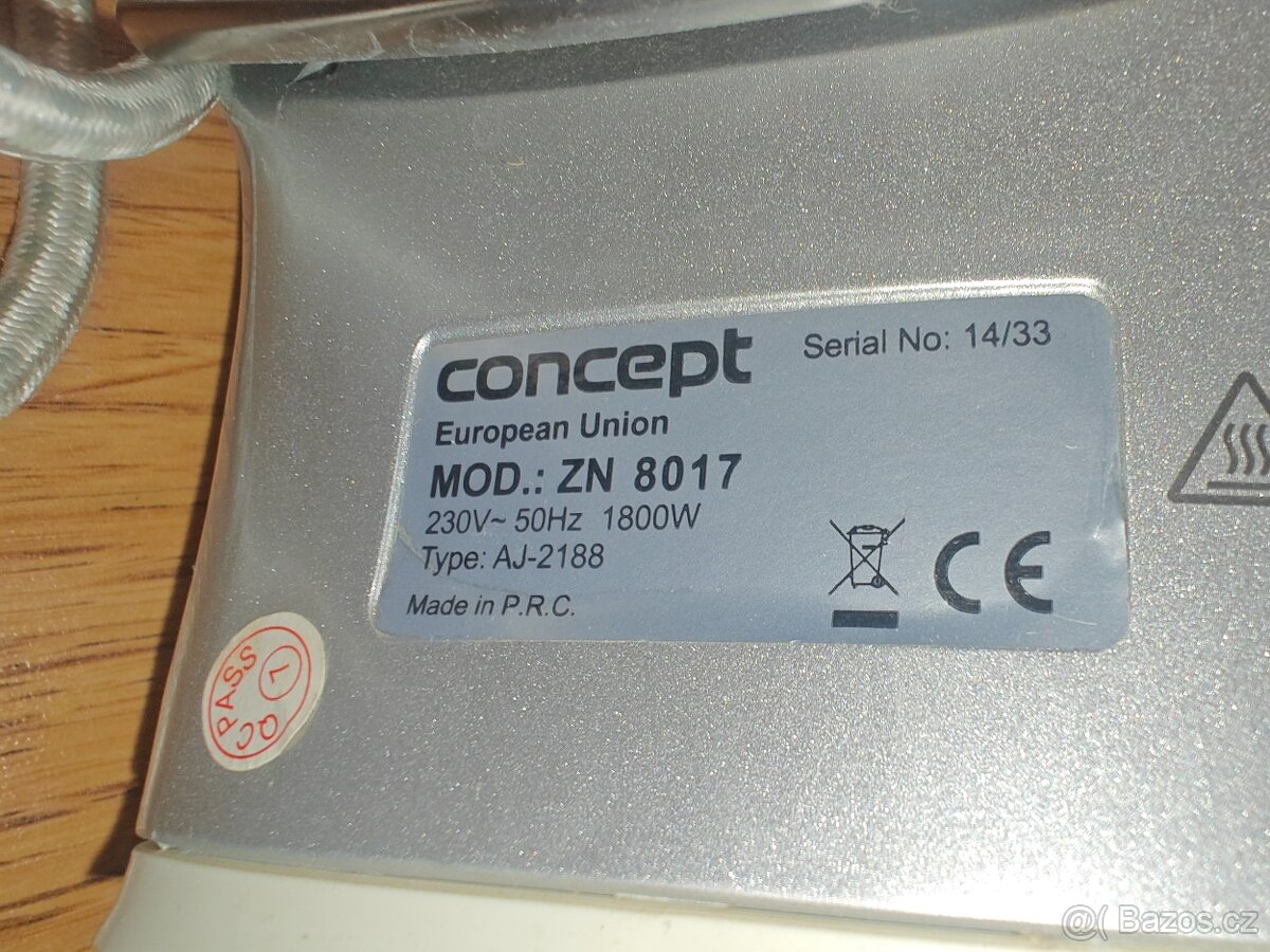 Žehlička - Concept ZN 8017 Ferrate - 5