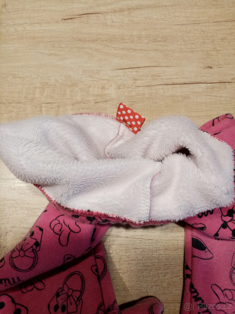 zateplené legíny Minnie vel. 104/110 - 5