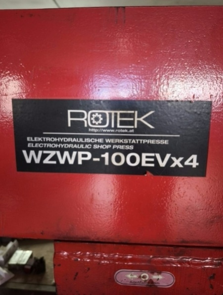 Dílenský lis 100 t WZWP-100EVx4 z roku 2020 - 5