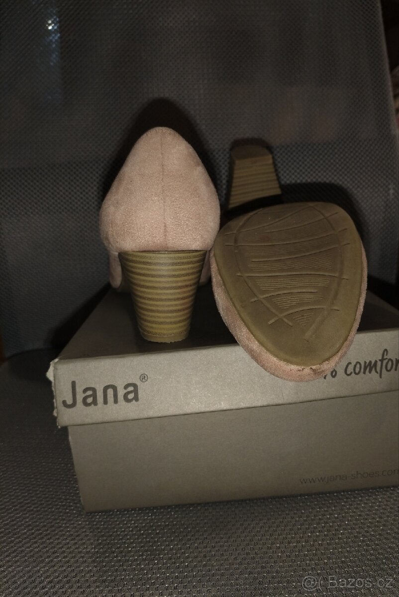 đź’Ž NOVÉ PlesovĂ© StĹ™evĂÄŤky JANA 40 H (PohodlnĂ©/Ĺ iršà StĹ™ih) - 5