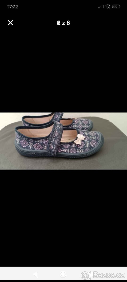 Dívčí balerínkové papuče 32 - 5