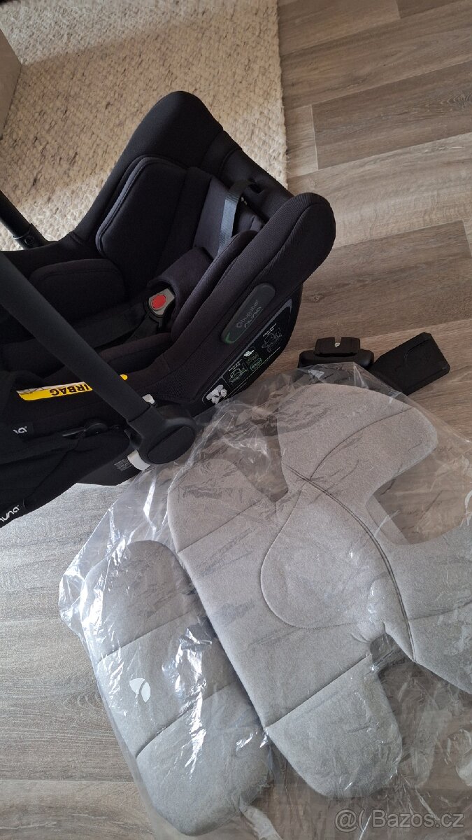 Bugaboo Nuna Turtle air + adaptér + vložka Joie i-Harbour - 5