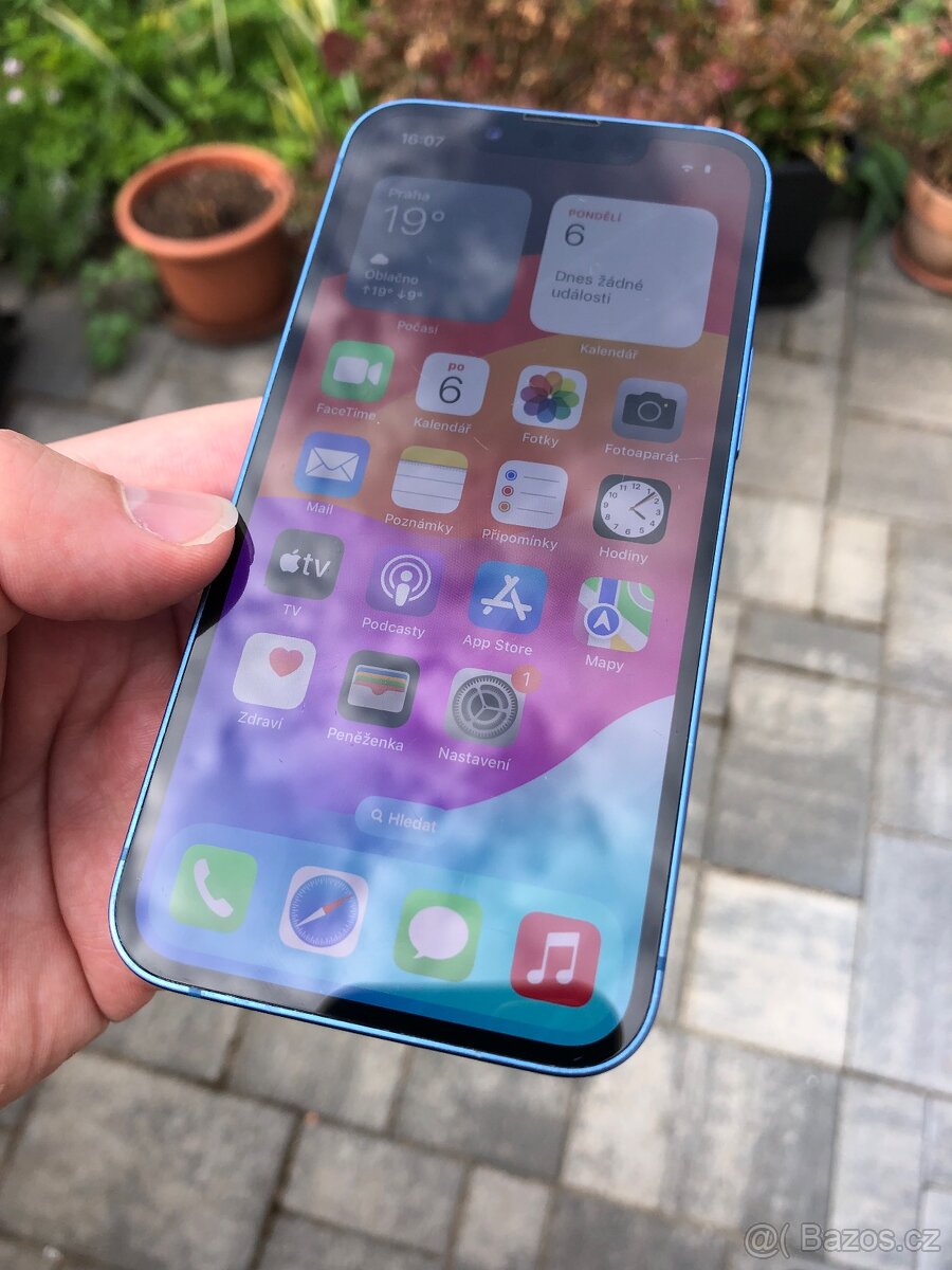 iPhone 13 Mini 256Gb v hezkém stavu, modrý - 5