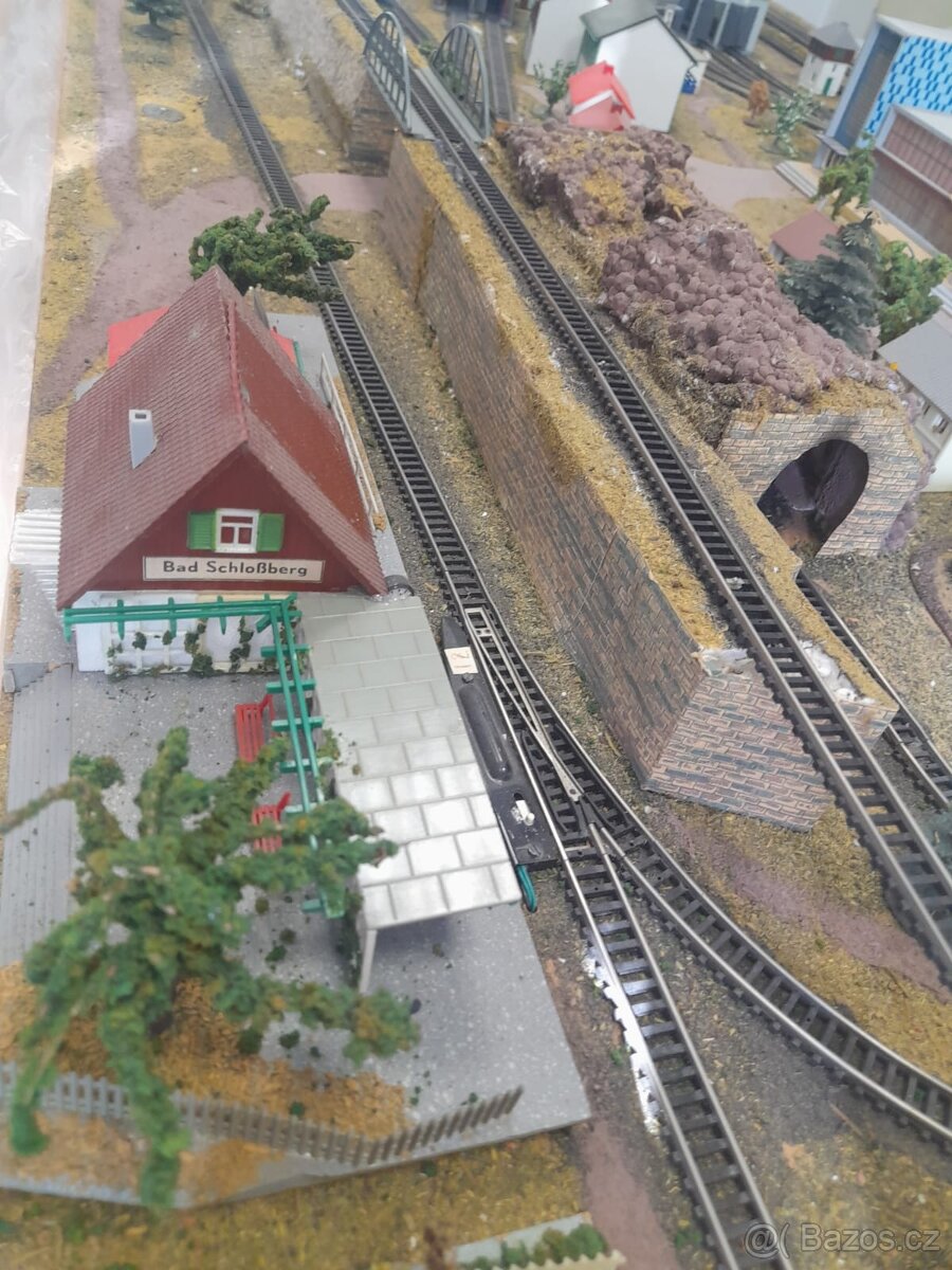 Modelové kolejiště 87 x 170 cm - 5