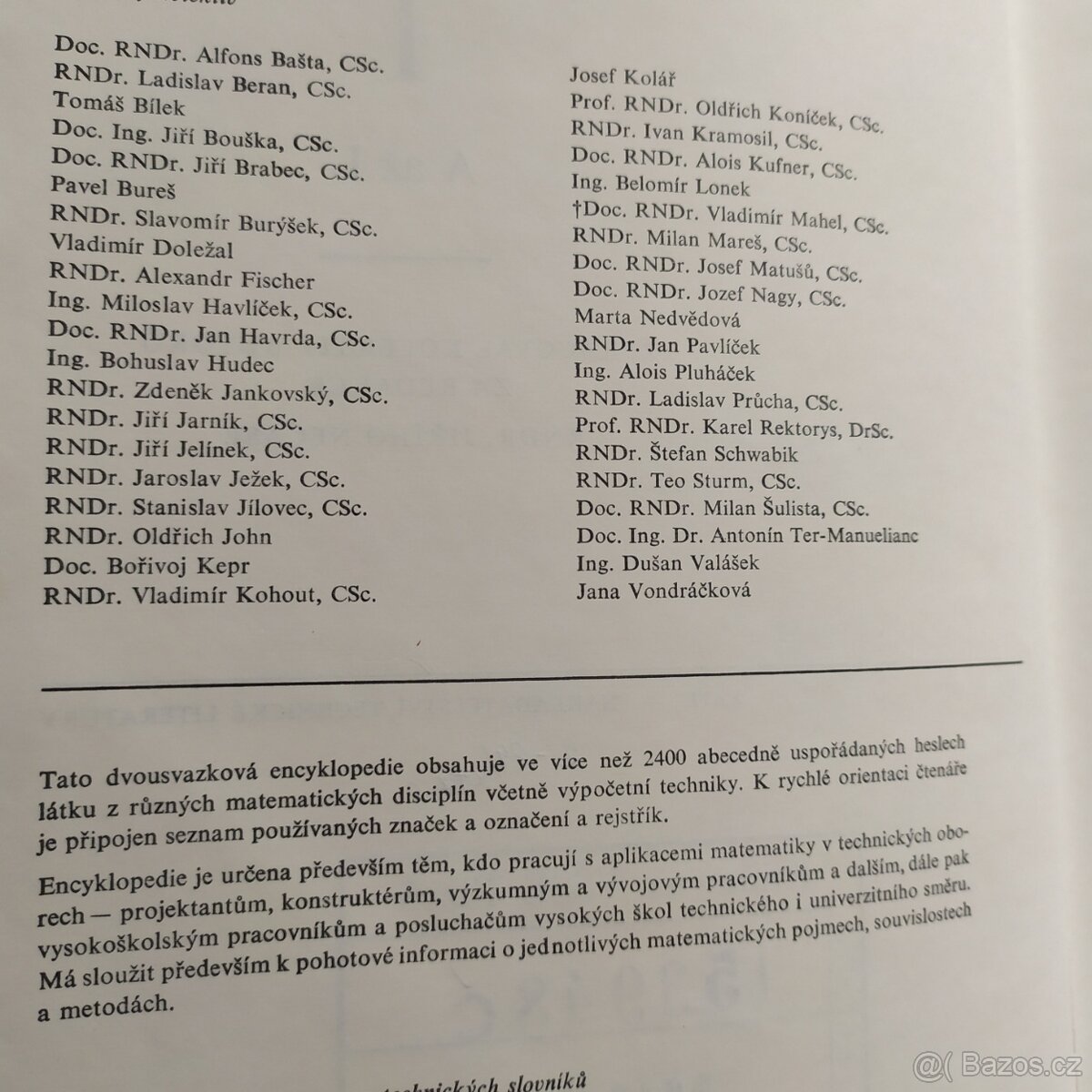 Aplikovaná matematika - oborová encyklopedie dva díly - 5