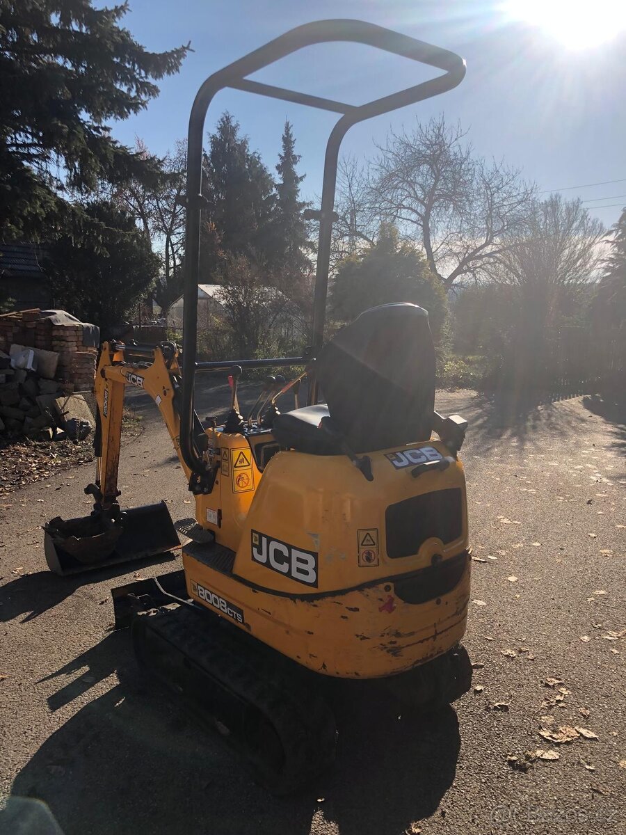 Prodám minibagr JCB 8008 CTS - 5