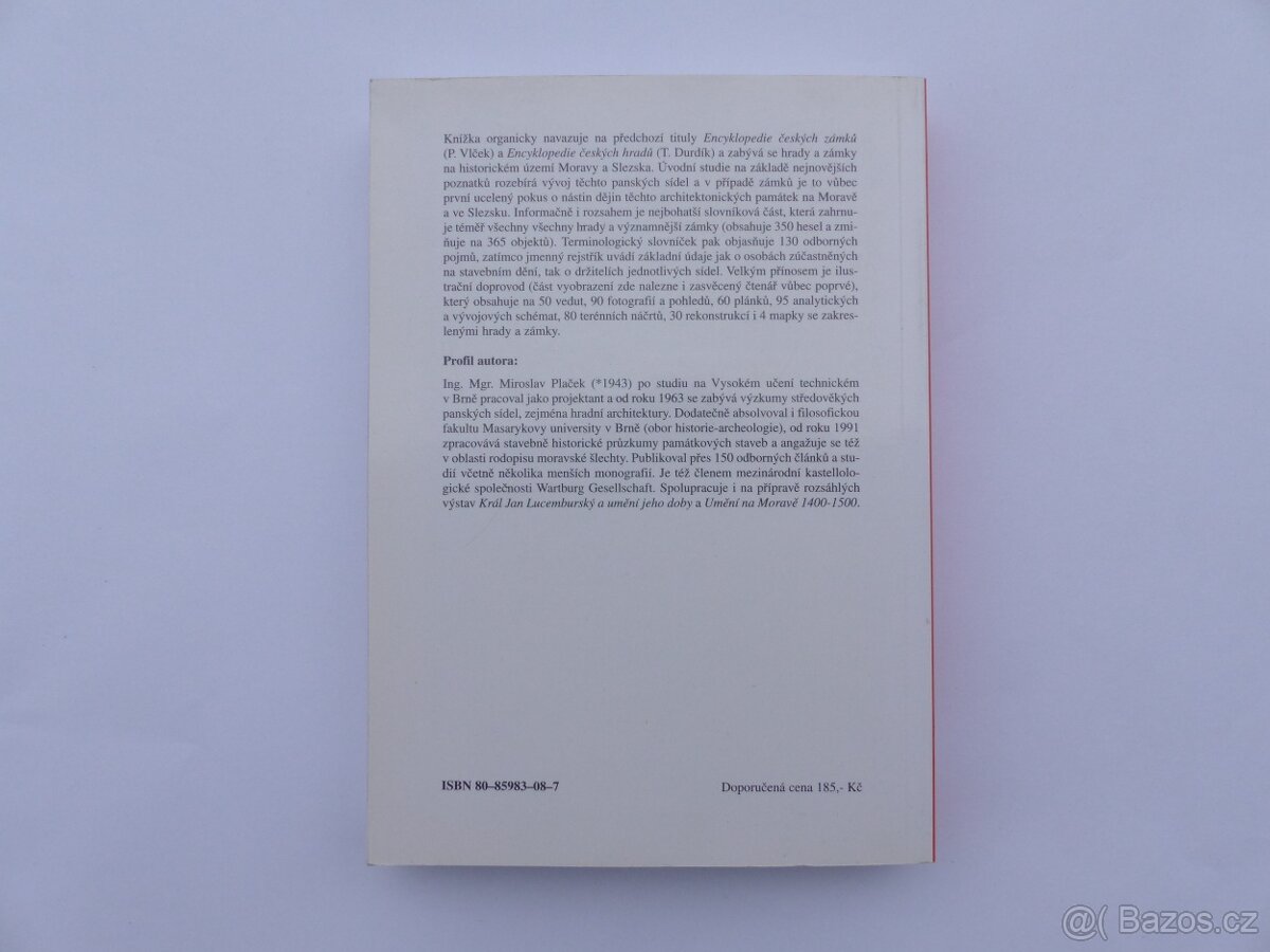 M. Plaček : Hrady a zámky na Moravě a ve Slezku- foto - 5