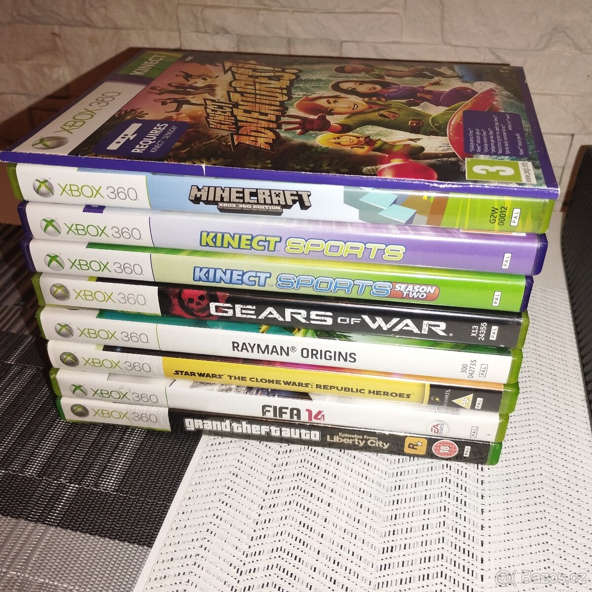 xbox 360 + kinect + hry 500gb - 5