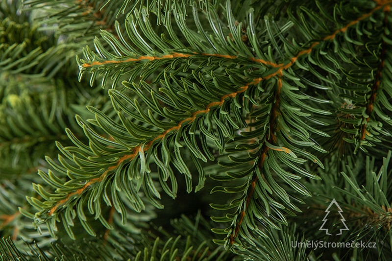 Prodám krásný 3D umělý vánoční stromek Jedle kavkazská 220cm - 5