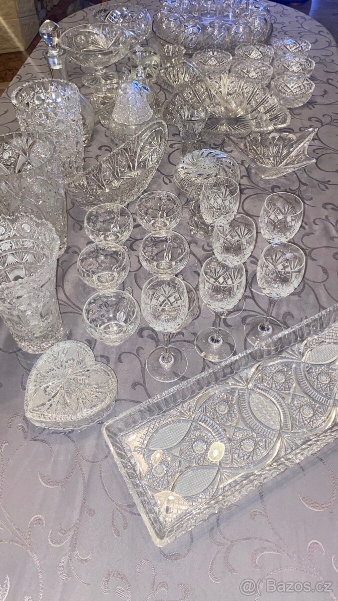 Sbírka broušeného skla - 5