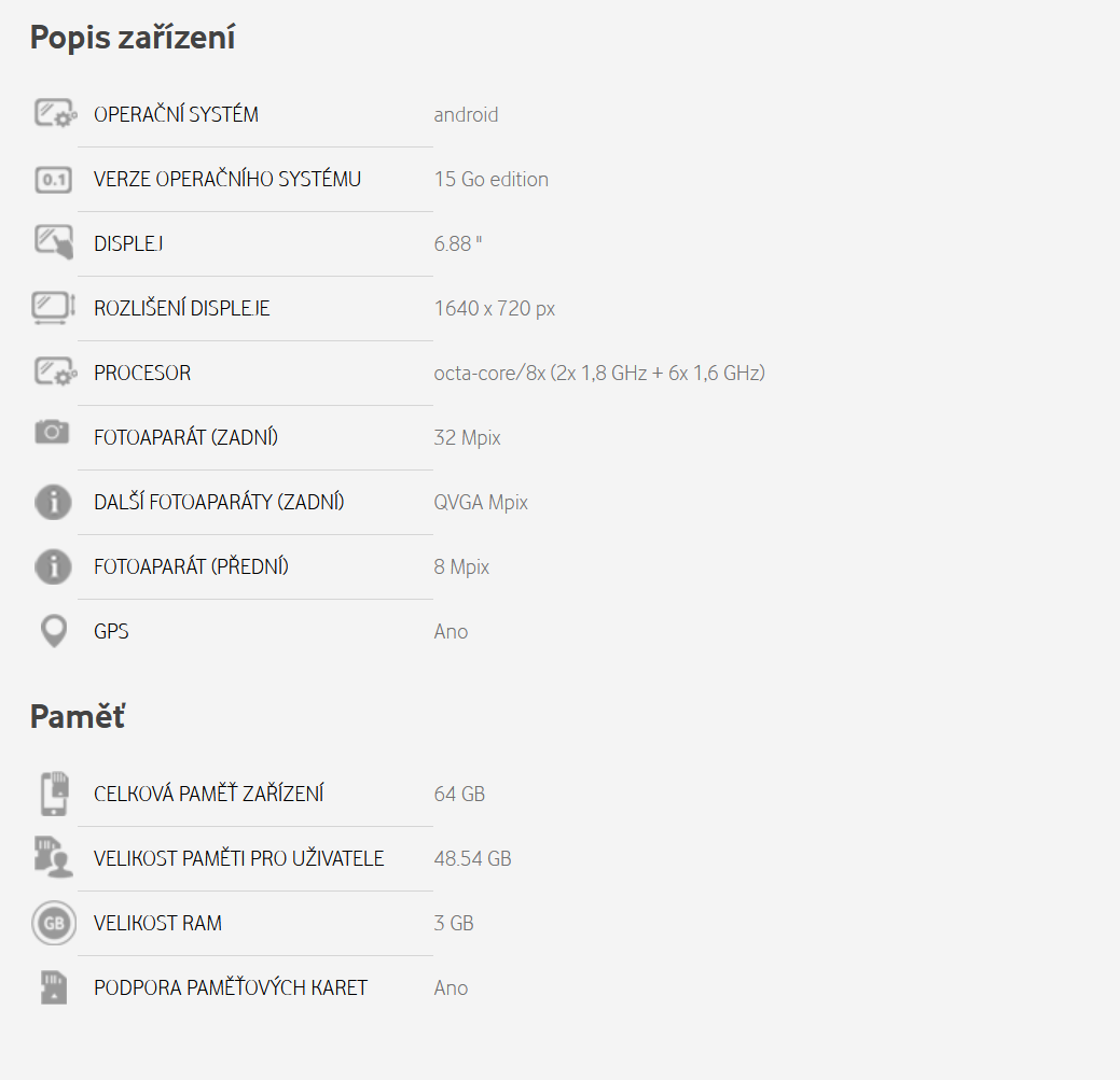 Xiaomi Redmi A5 - nový, nerozbalený, se zárukou 24 měsíců - 5