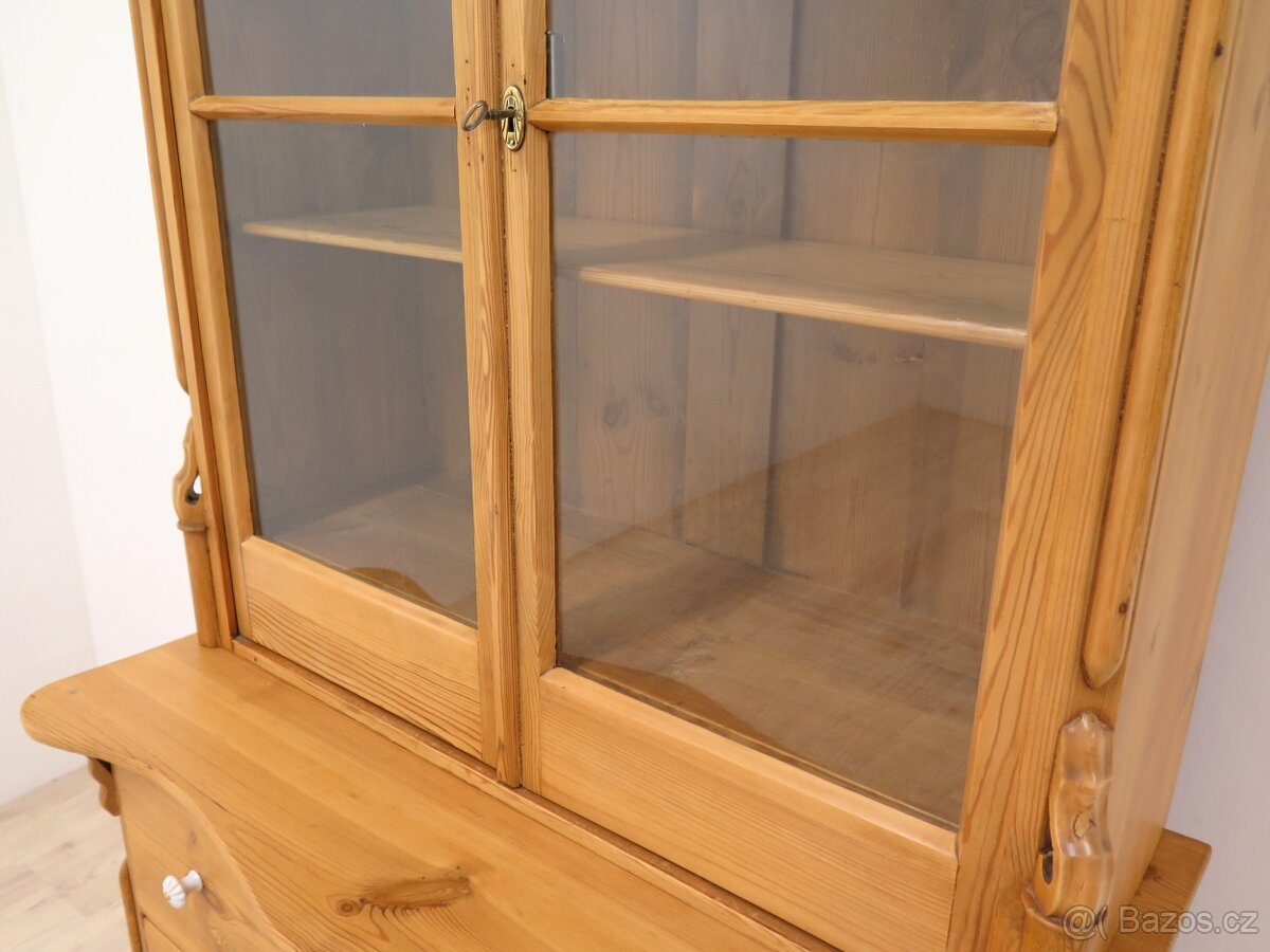 Starožitná kredenc/komoda z masivu - 5