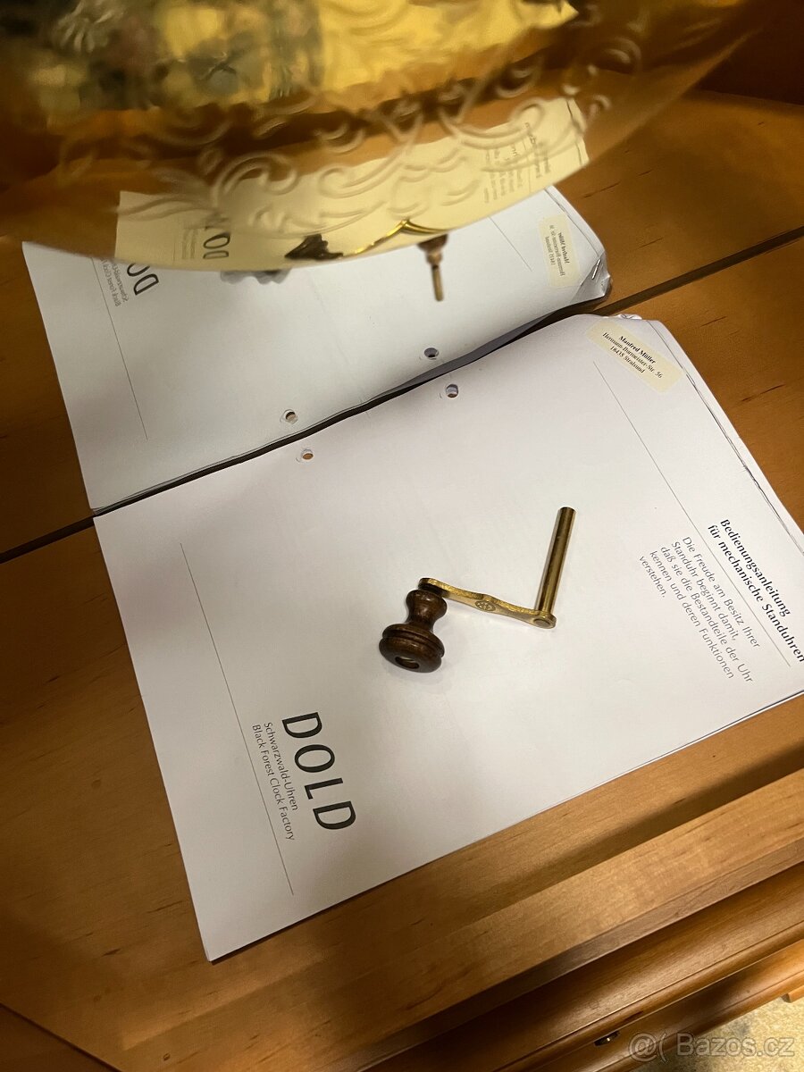 Hodiny Kieninger 3 melodie/12 paliček. - 5