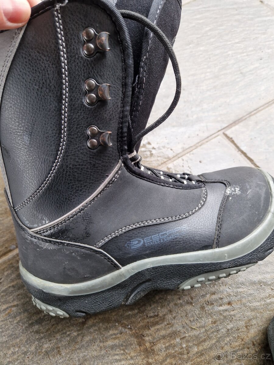 Snowboard gravity 145cm s vázáním - 5