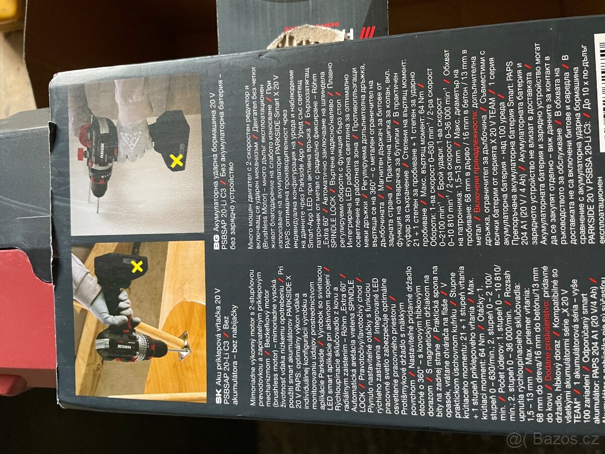 PARKSIDE PERFORMANCE Aku příklepová vrtačka - 5