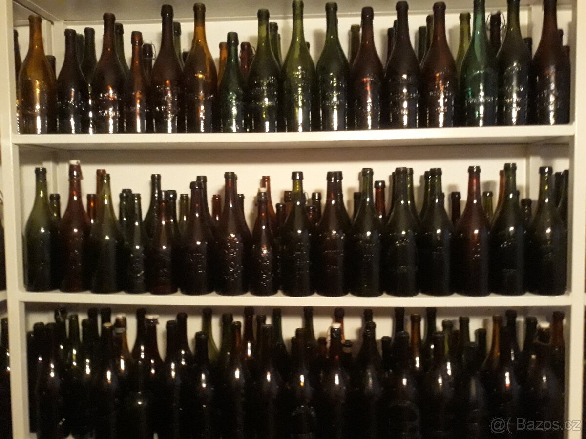 Staré lahve , pivní expozice - celá ČR-TEL. 605242007 - 5