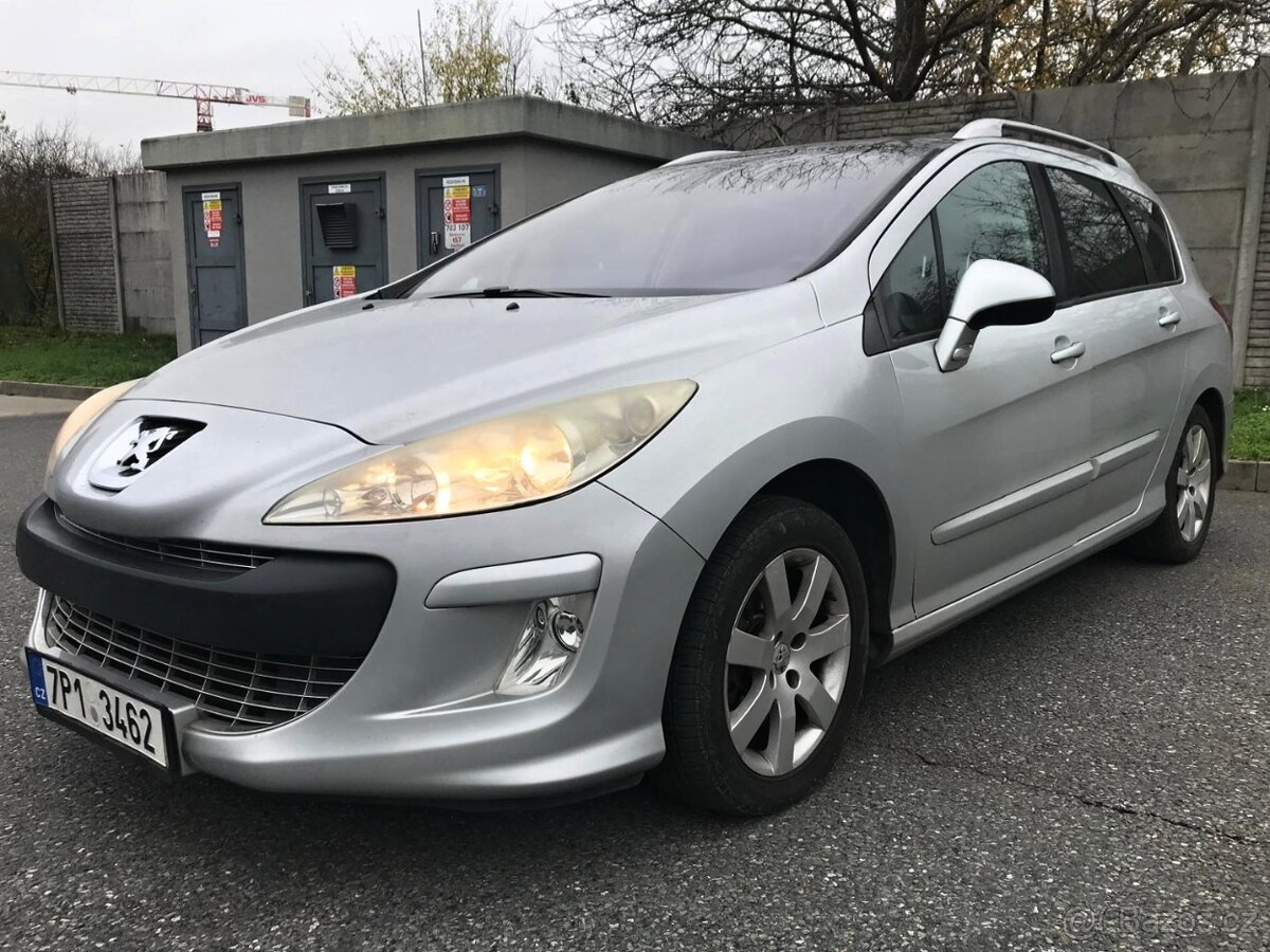 PEUGEOT 308SW 1.6i 2009 ALU, KLIMA, 153TKM, 7.MÍST, L/Z KOLA - 5