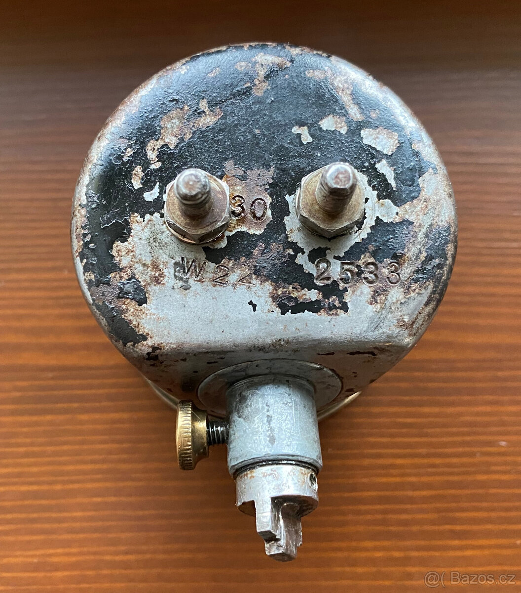 Válečkový tachometr VDO pro motocykly Jawa, DKW, BMW - 5