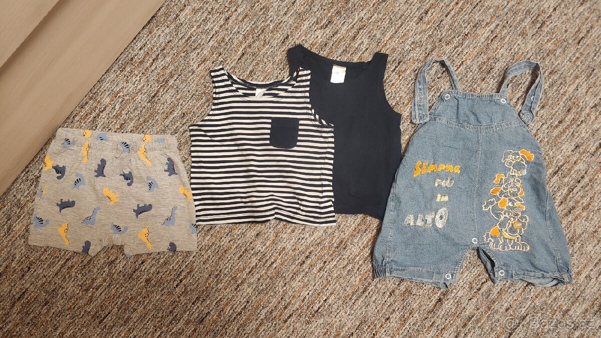 Oblečení, 0-3 měs., cena za vše,12ks - 5