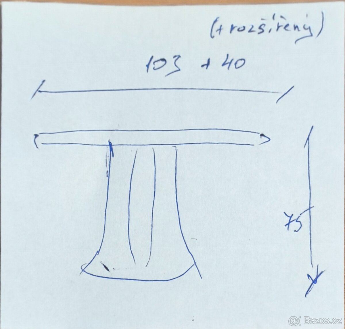 Stůl kulatý i do kuchyně - 5