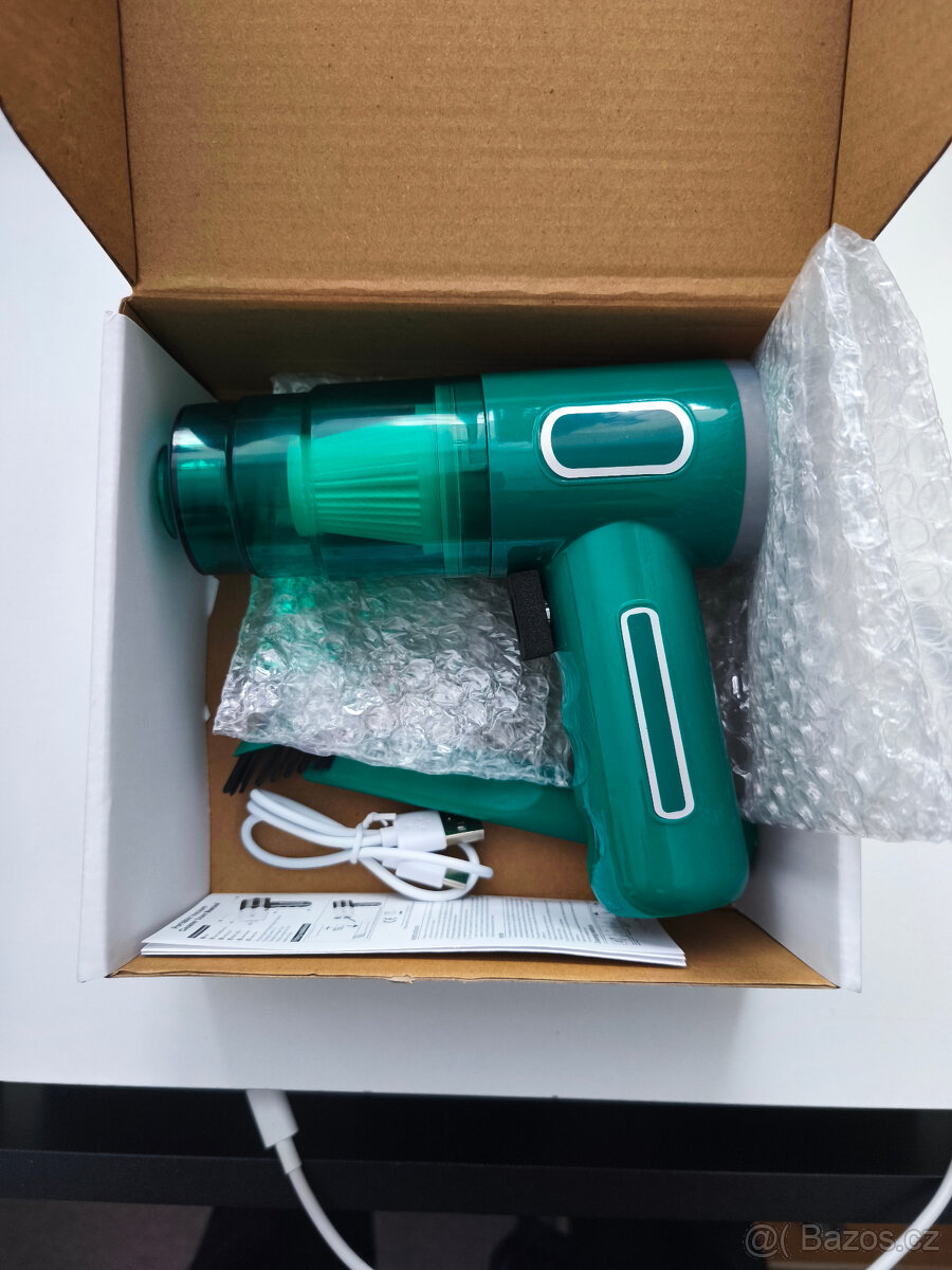 Vysavač do auta / ruční vysavač, bezdrátový, nový - 5