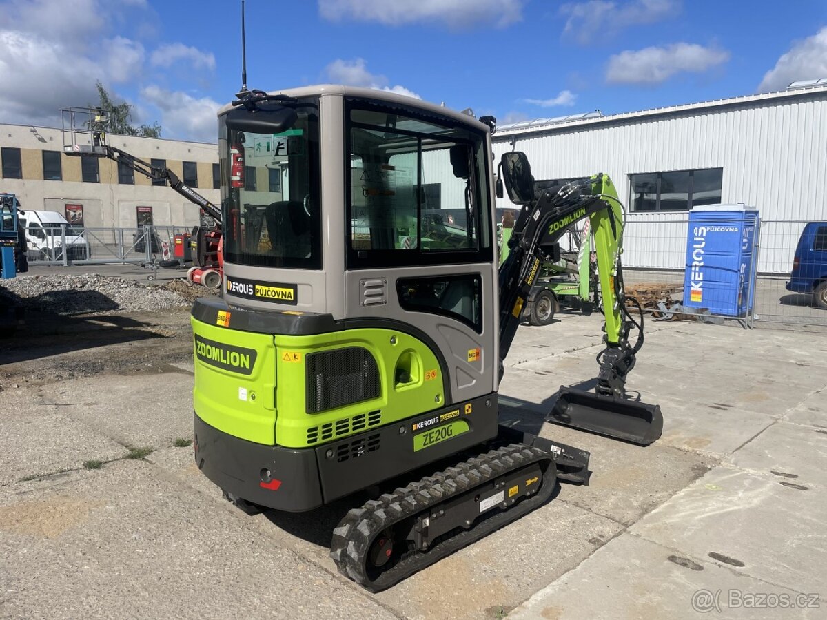 Pásový minibagr Zoomlion ZE20G - 5