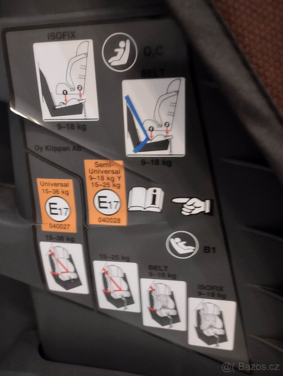 Dětská autosedačka 9-36 - 5