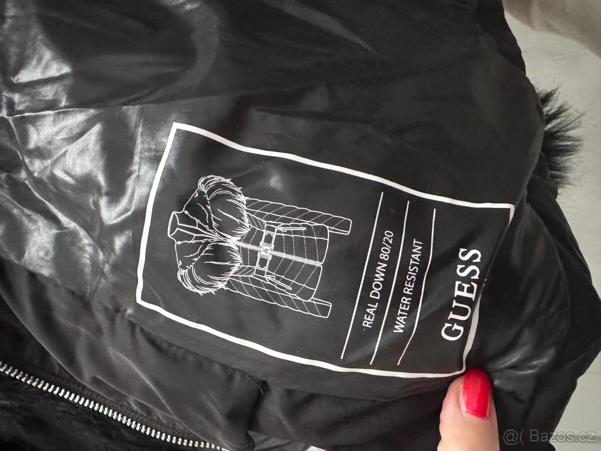 Luxusní péřový kabát Guess - 5