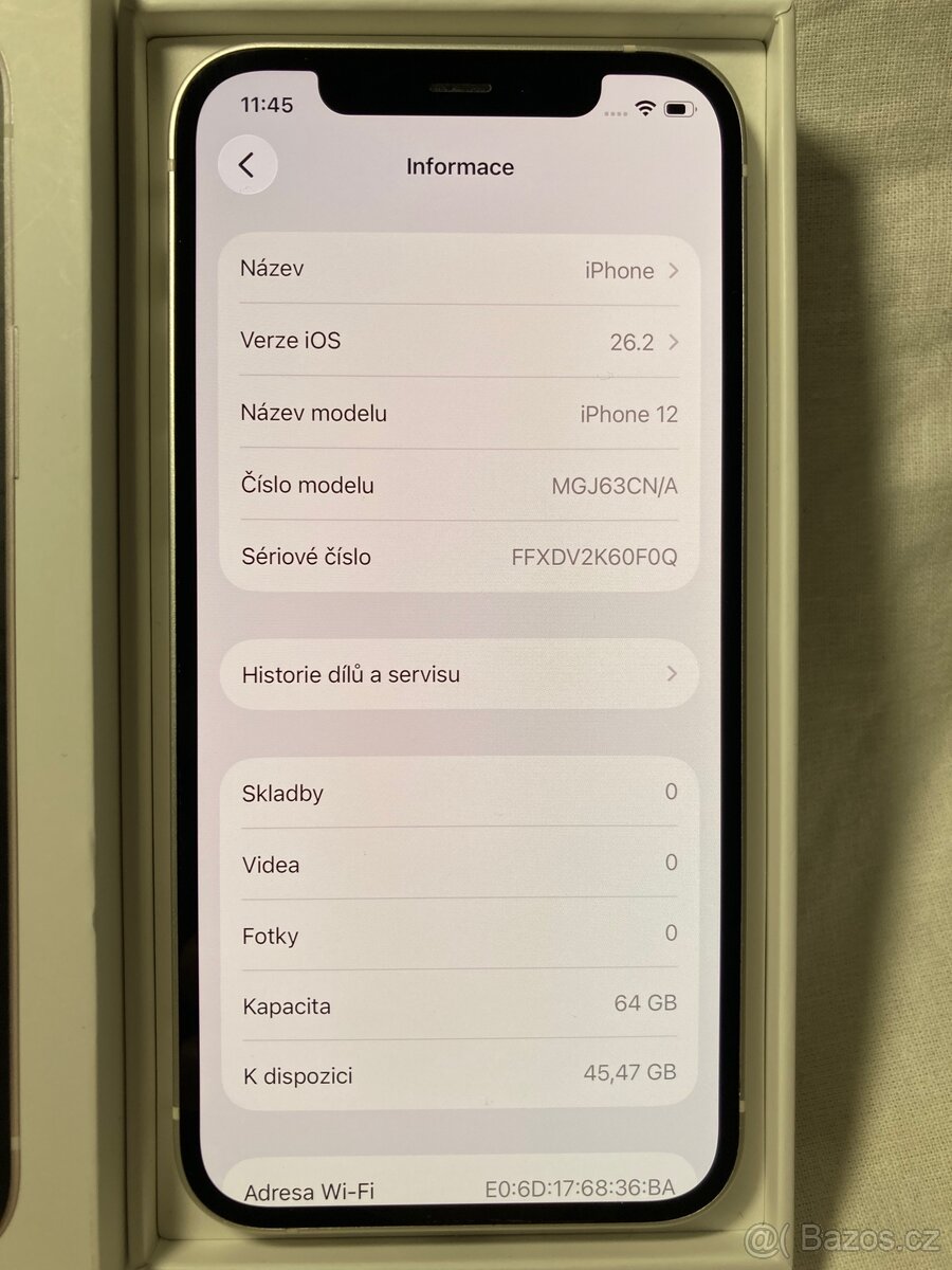 ✅iPhone 12, 64GB, bílý✅ - 5