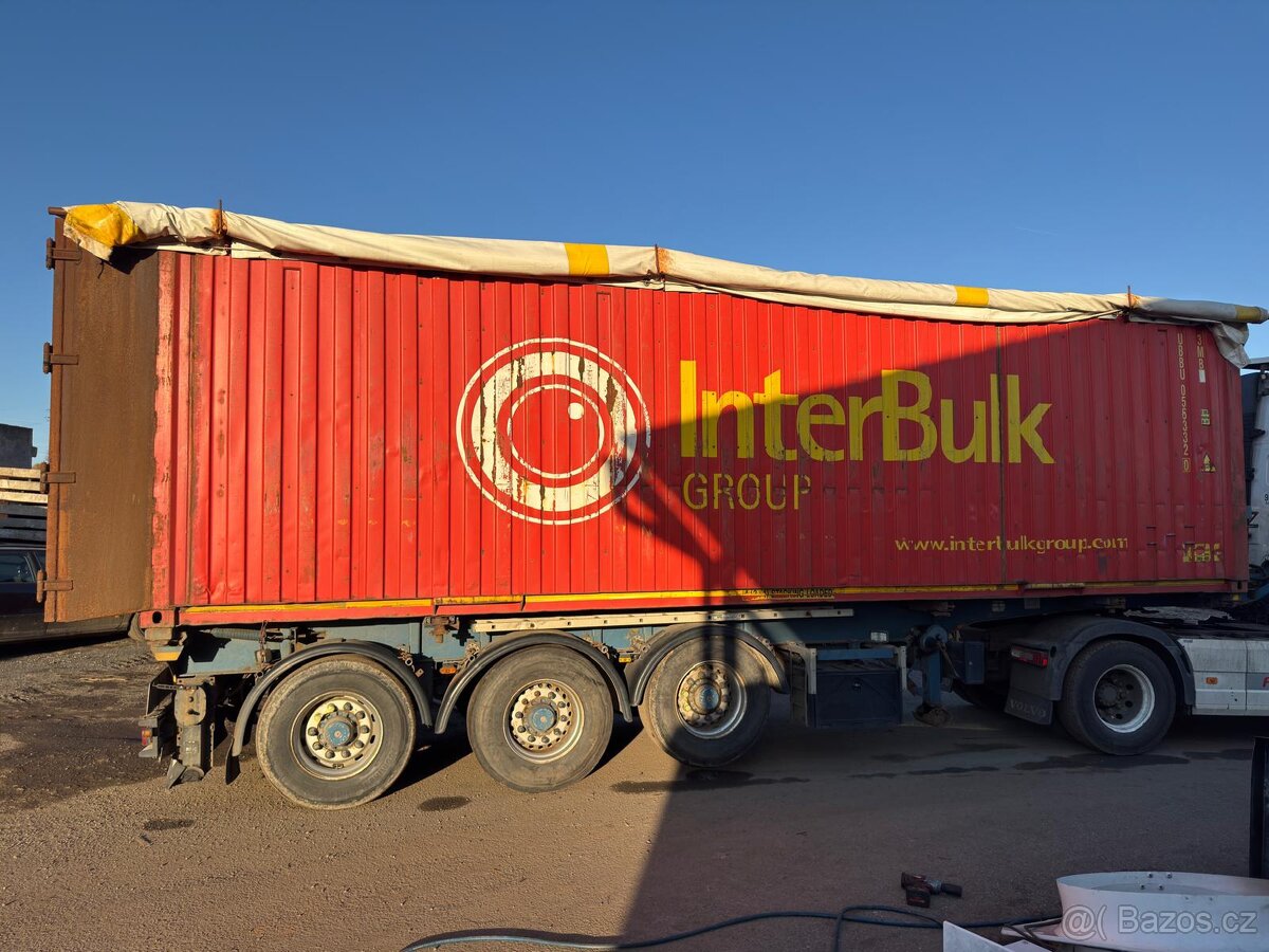 Sklápěcí kontejnerové šasi, sklápěcí návěs - 5