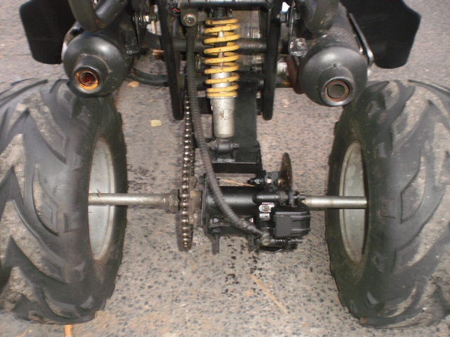dětská čtyřkolka 110ccm modrá