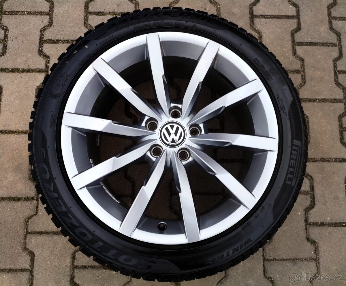 Alu kola originál Volkswagen Passat B8 5x112 R18 Monterey - 5