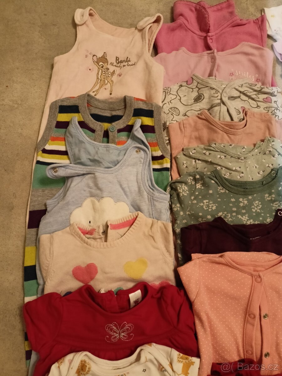 Balík oblečení holka 68/74 - 5