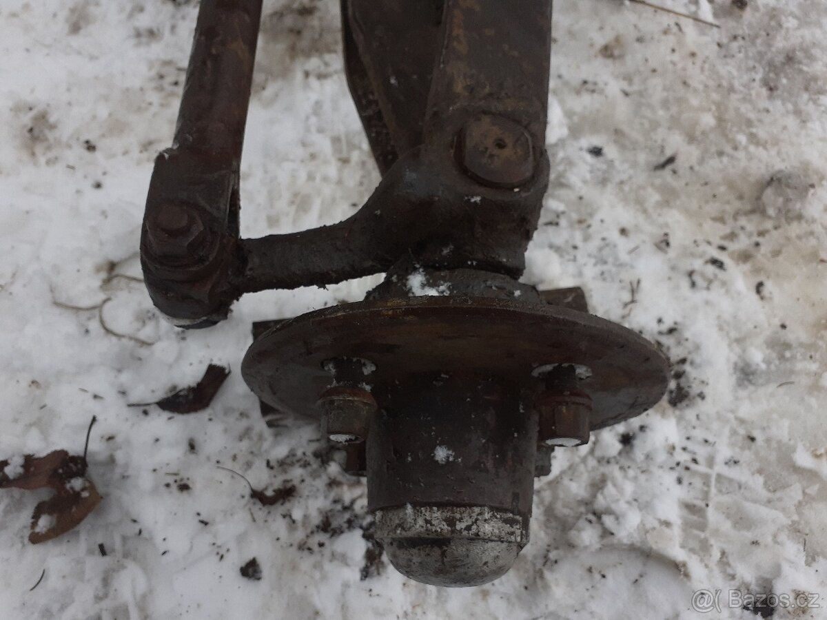Prodám přední nápravu a díly Zetor 15 - 5