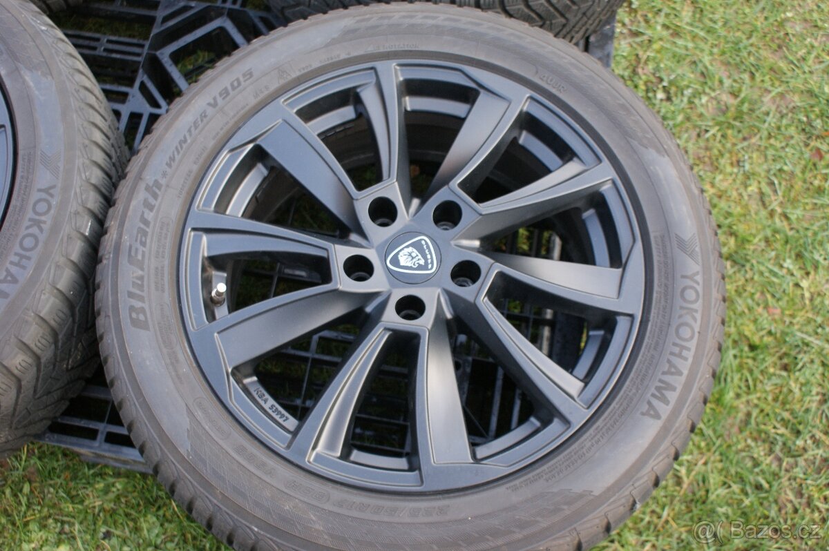 krasna cerna matna Aluett R17 VW Seat Audi Skoda zimni pneu - 5