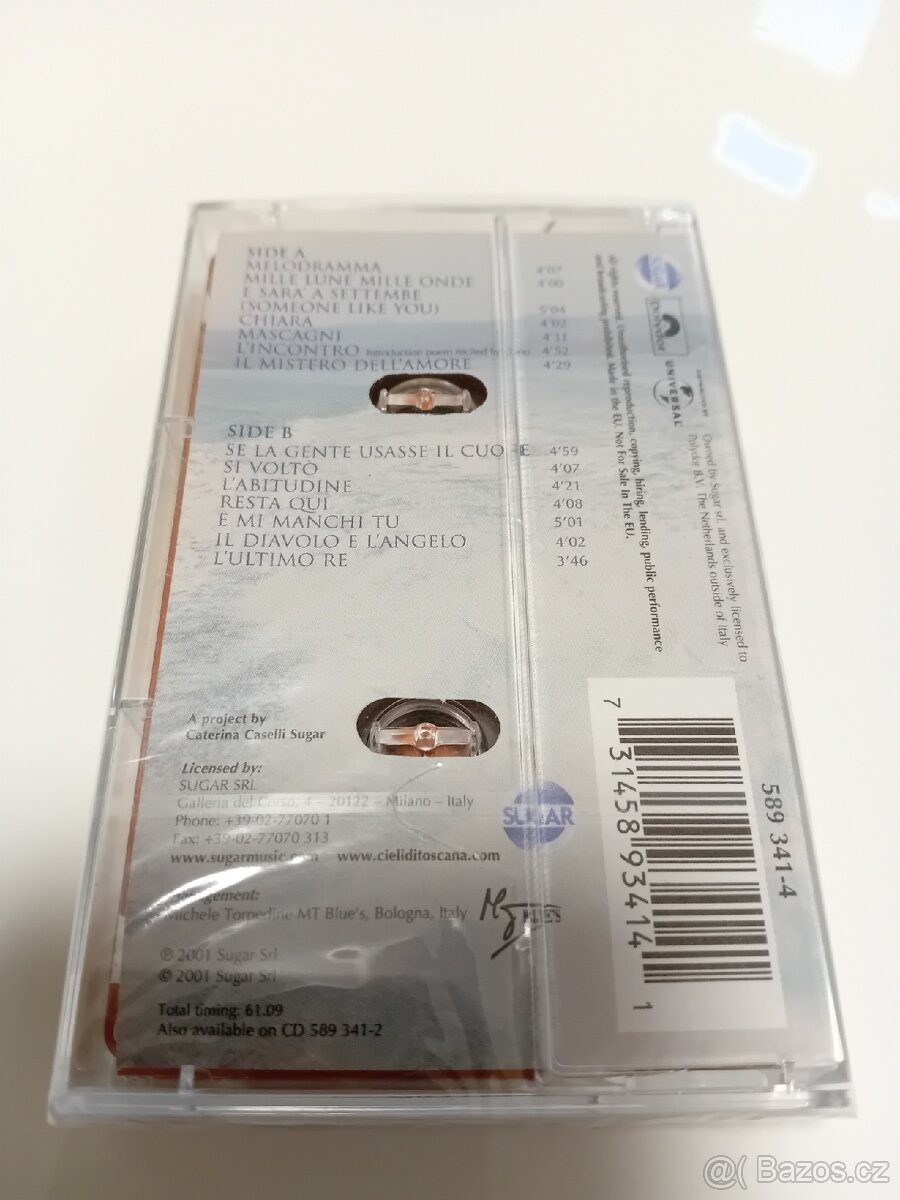 Mc kazety orig. Andrea Bocelli - 5