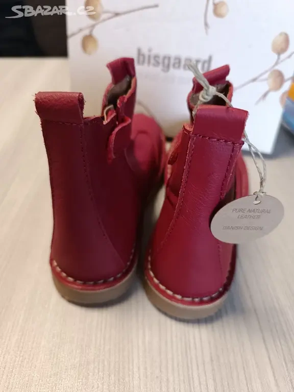 Nove dětské kožené boty Bisgaard, vel. 33 - 5