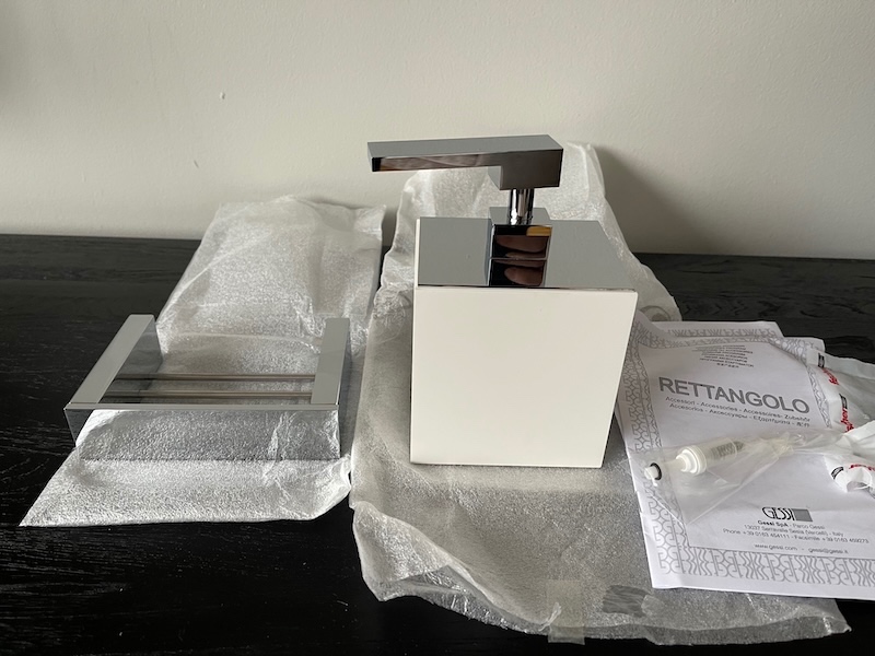 Gessi RETTANGOLO 20813, dávkovač mýdla, sleva 50% - 5