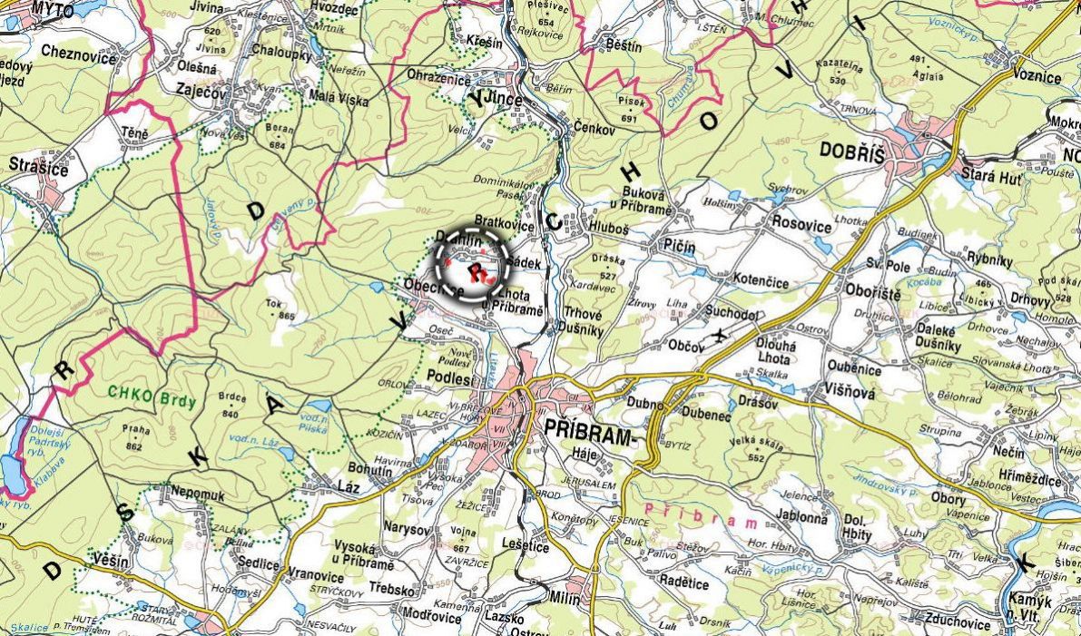 Zemědělská půda, prodej, Drahlín, Příbram - 5